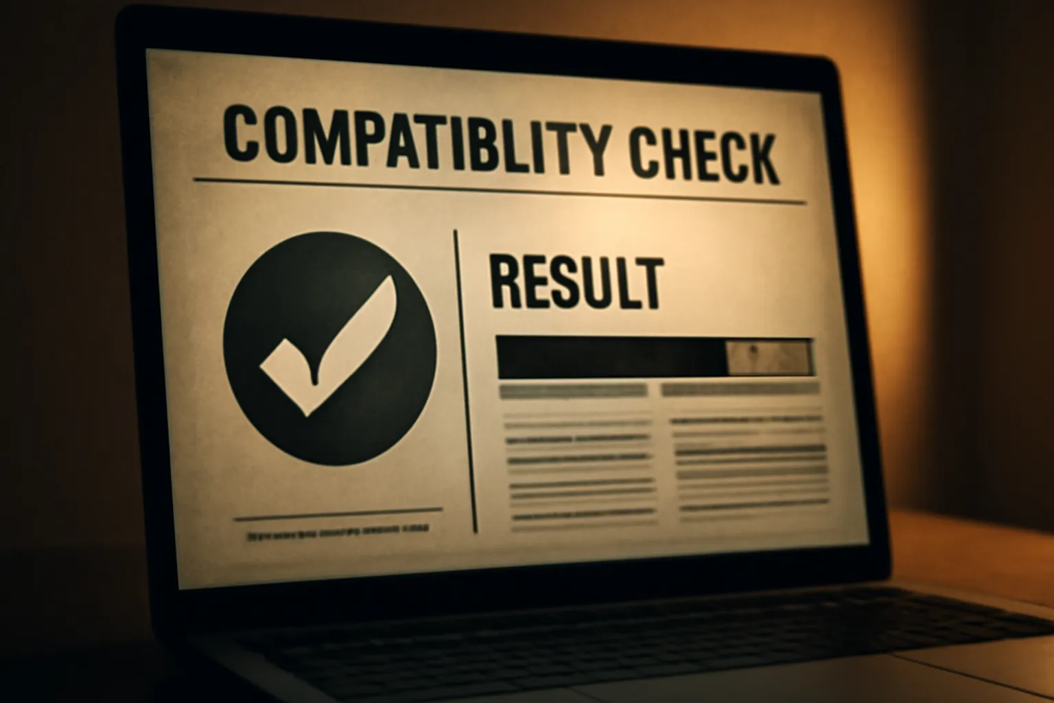 Outil PC Health Check de Microsoft affichant un résultat de compatibilité Windows 11