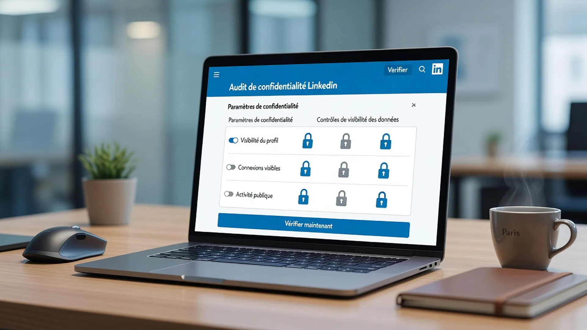 Confidentialité LinkedIn 2026 : les données de votre profil professionnel exposées par défaut