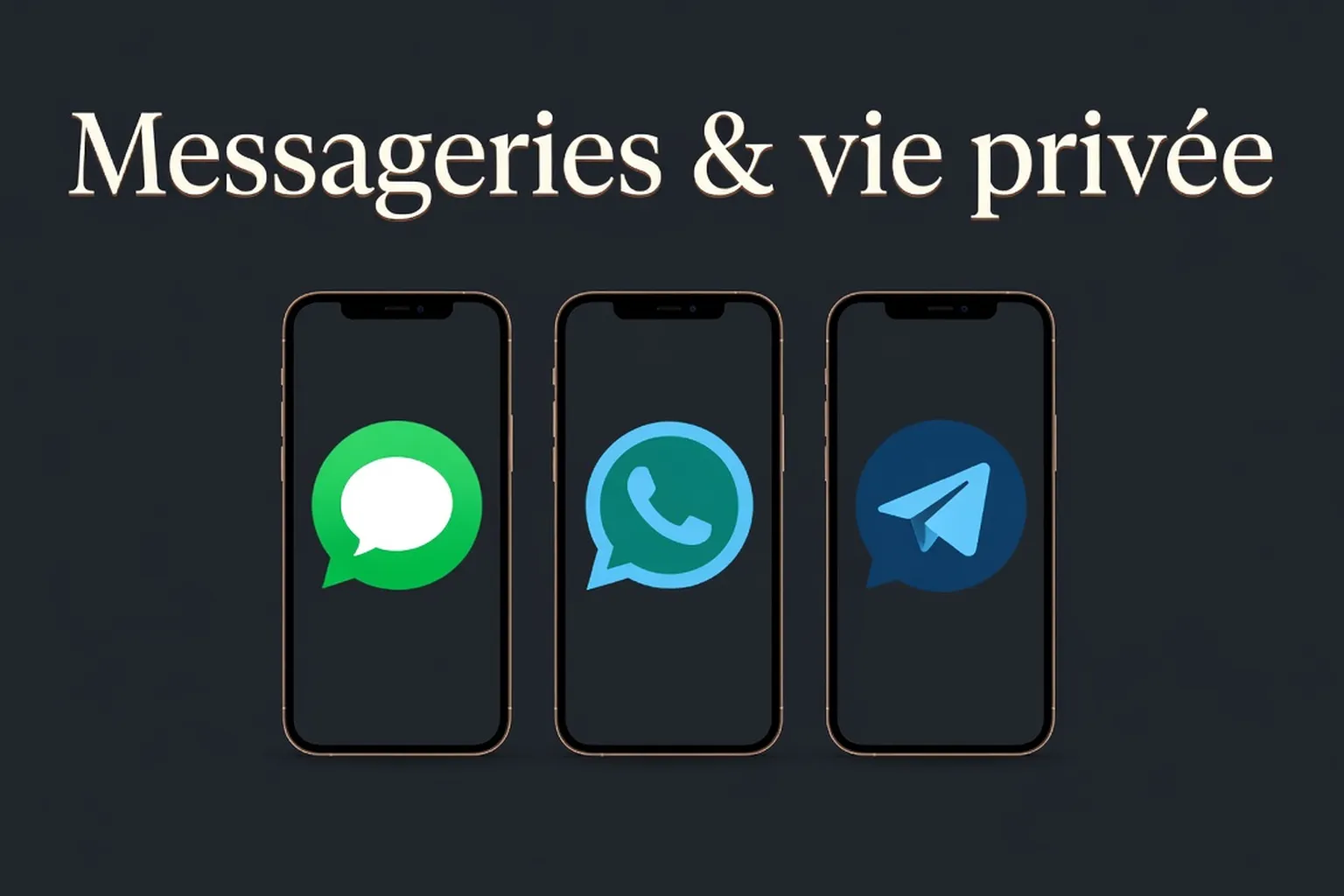 WhatsApp, Telegram ou Signal en 2026 : laquelle protège vraiment votre vie privée ?
